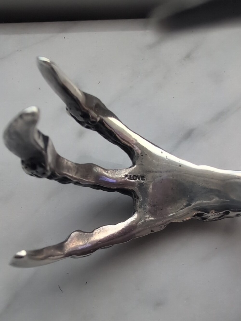 RARE Authentic Pamela Love Talon Cuff 925 Silver - Picture 2 of 9